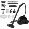 VSC28A Multipurpose Steam Cleaner with 13 Accessories, 1.2L tank Portable Steamer for Floors, Carpet, Windows, Cars and More, ETL Certificated 1500W